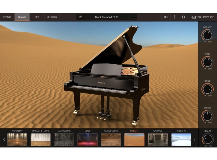 IK Multimedia Pianoverse [Download] Black Diamond B280 
